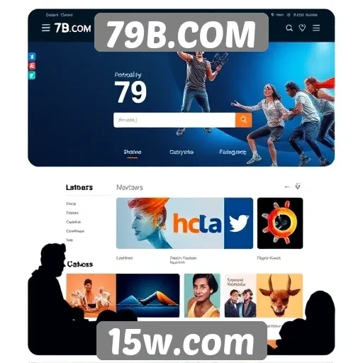 Evolução da interface do usuário no 79B.COM
